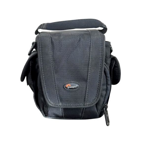 Lowepro Edit 100 Black Camera Multi Pocket Soft Bag Carrying Case - Picture 1 of 3